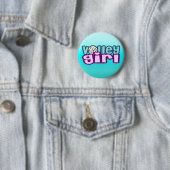 Volley Girl Ronde Button 5,7 Cm (In situ)