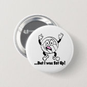 Volley guy ronde button 5,7 cm (Voorkant /achterkant)