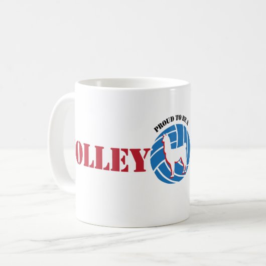 Volley Llama Mok (Voorkant links)