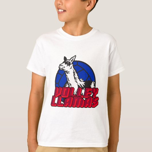 Volley Llama Swagger T-shirt (Voorkant)