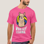 Volley Llama Volleybal T-shirt (Voorkant)