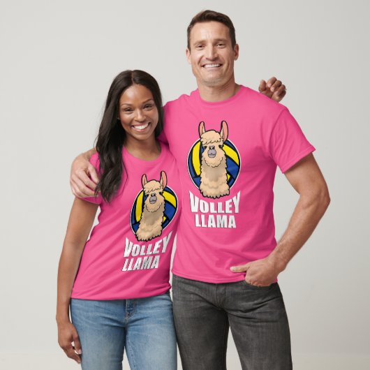 Volley Llama Volleybal T-shirt (Unisex)