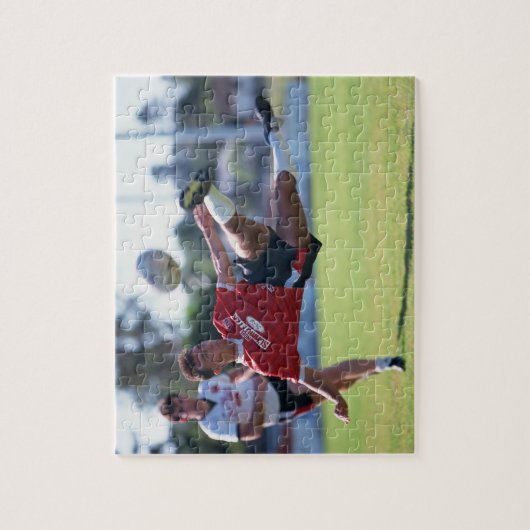 Volley trap legpuzzel (Verticaal)