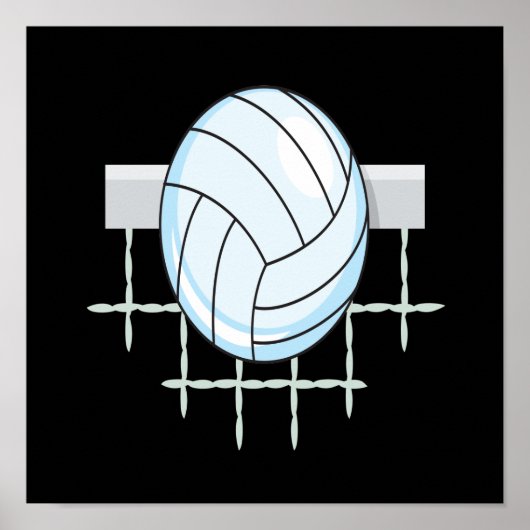 Volleybal 11 poster (Voorkant)
