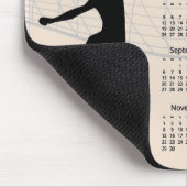 Volleybal 2026 Kalender Muismat (Hoek)