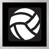 Volleybal 6 poster (Voorkant)