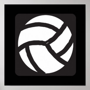 Volleybal 6 poster