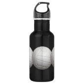 Volleybal, aangepast waterfles  (Voorkant)