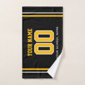 Volleybal Aangepaste naam & rugnummer, teamcadeau Handdoek (Handdoek)