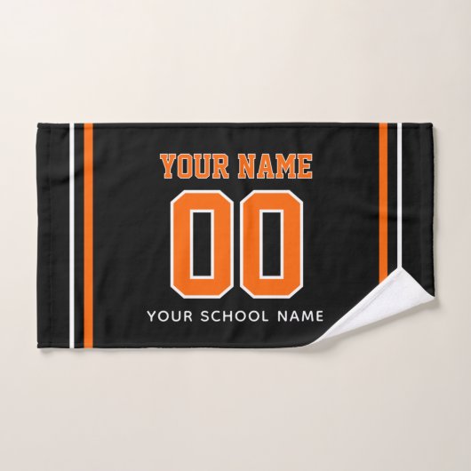 Volleybal aangepaste naam & rugnummer, teamcadeau handdoek (Handdoek)
