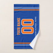 Volleybal aangepaste naam & rugnummer, teamcadeau handdoek (Handdoek)