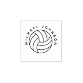 Volleybal Aangepaste Naam Sport Rubberstempel (Afrduk)