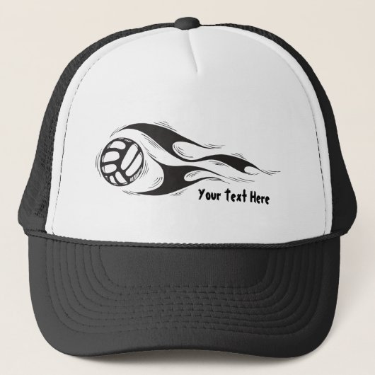 Volleybal (aanpasbaar) trucker pet (Voorkant)