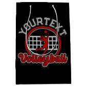  Volleybal ADD NAAM Spike Bal Aanval Teamsporten Medium Cadeauzakje (Voorkant)