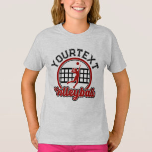 Volleybal ADD NAAM Spike Bal Aanval Teamsporten T-shirt