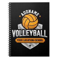 Volleybal ADD TEKST School Varsity Team Speler