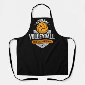 Volleybal ADD TEKST School Varsity Team Speler Schort (Voorkant)