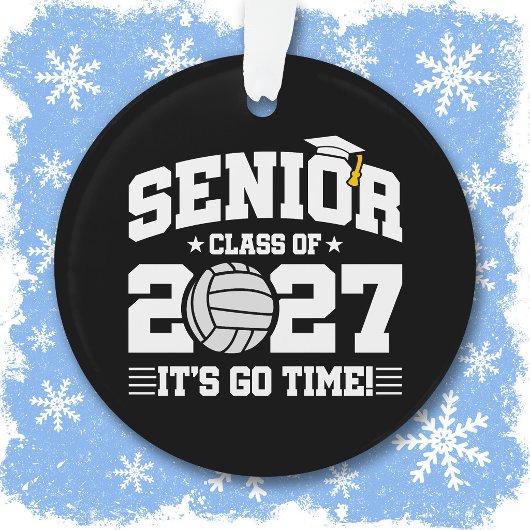 Volleybal Afstudeertijd Seniorklas 2027 Ornament