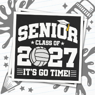 Volleybal Afstudeertijd Seniorklas 2027 Servet