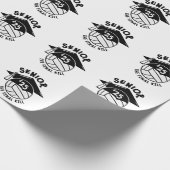 Volleybal Afstuderen 2025 Cadeaupapier (Hoek)