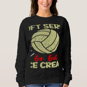 Volleybal  Als Je Een Zachte Opslag Wil T-Shirt Da