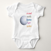 Volleybal Baby Bodysuit, Volleybal Gift
