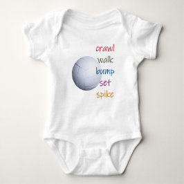 Volleybal Baby Bodysuit, Volleybal Gift Romper