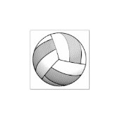 Volleybal Bal 1x1 Rubberstempel (Afrduk)
