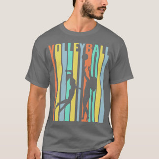 Volleybal Beachvolleybal Retro 1 T-shirt