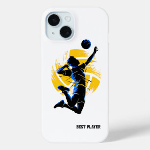 Volleybal Beste Speler Professioneel iPhone 15 Case