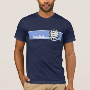 Volleybal; Blauw T-shirt