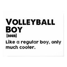 Volleybal Boy Funny Definitie