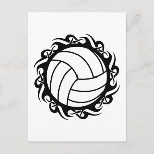 volleybal briefkaart