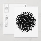 volleybal briefkaart (Voorkant / Achterkant)