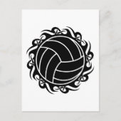volleybal briefkaart (Voorkant)