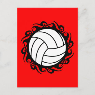 volleybal briefkaart