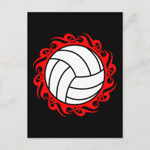 volleybal briefkaart