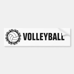 volleybal bumpersticker