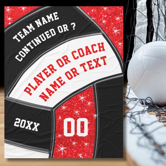 Volleybal cadeau ideeën voor seniorenavond, volley fleece deken