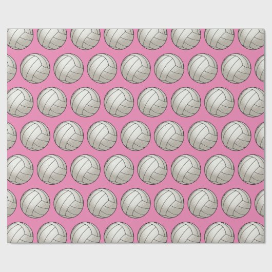  volleybal cadeaupapier (Vlak)