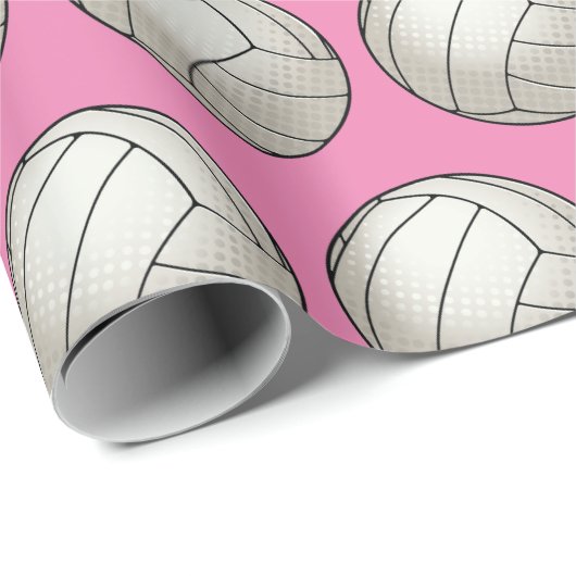  volleybal cadeaupapier (Rol Hoek)