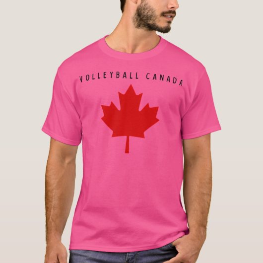Volleybal Canada T-shirt (Voorkant)