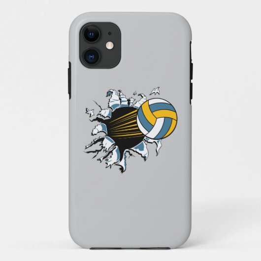 Volleybal Case-Mate iPhone Case (Achterkant)
