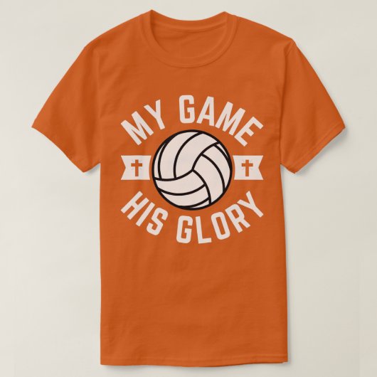 Volleybal Christelijk volleybal meisjes T-shirt (Design voorkant)