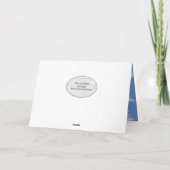 Volleybal coach dank u kaart (Achterkant)