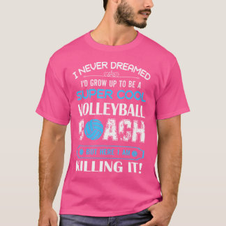 Volleybal Coach Grappig Volleybal T-shirt