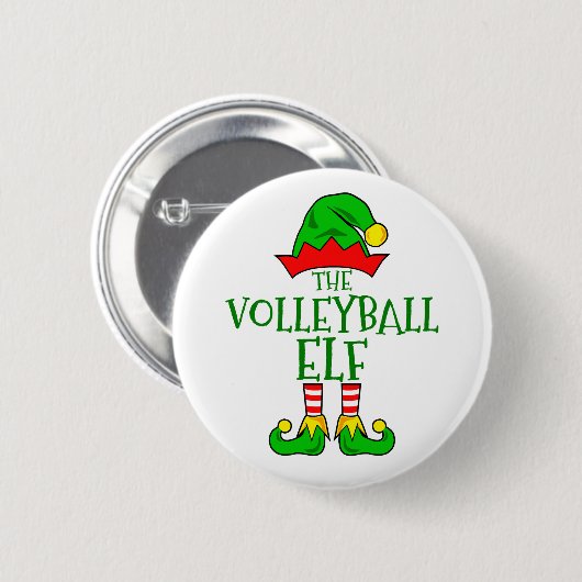 Volleybal Elf Button (Voorkant /achterkant)