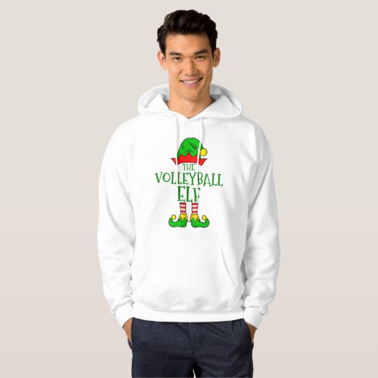 Volleybal Elf Hoodie (Voorkant volledig)