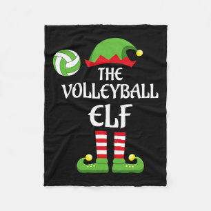 Volleybal Elf Kerst Vrolijk Xmas Volleybal Plan Fleece Deken