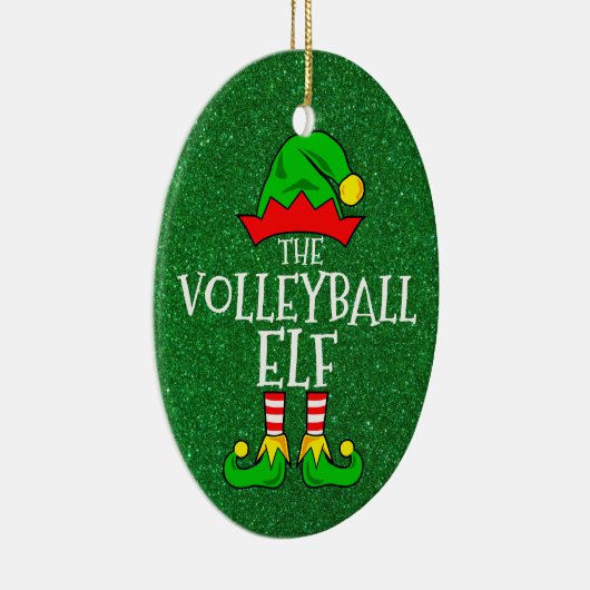 Volleybal Elf Ornament (Rechts)